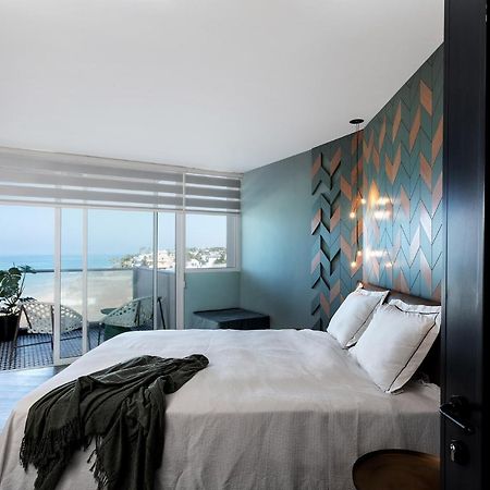 Sea View Stylish 1Br With Balcony By Beachfront Stay Herzliya Ngoại thất bức ảnh